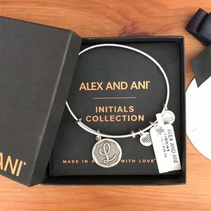 Alex and Ani Initial “L” Bracelet